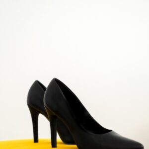 Sk Brand Black Matte Heel